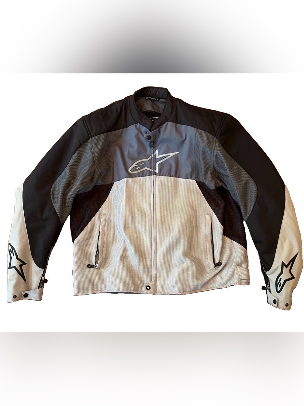 Alpinestars Men's XXXL Stunt Motorcycle Jacket w/ Armour & Lining
